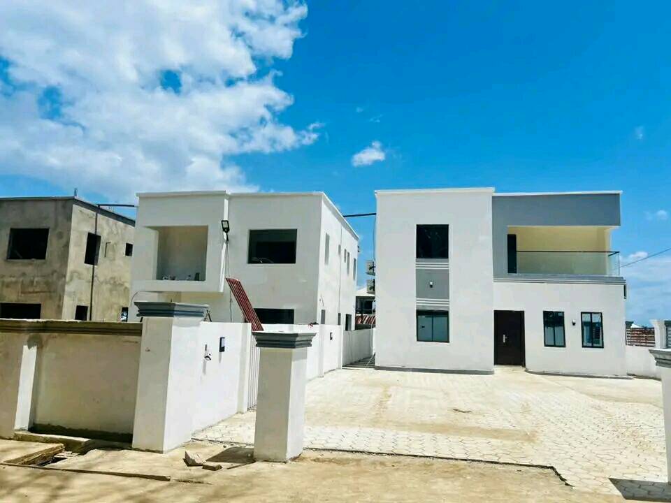 Completed Jolly B villas exterior